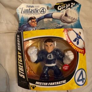 Marvel Stretchy Mister Fantastic Action Figure - Blue and White